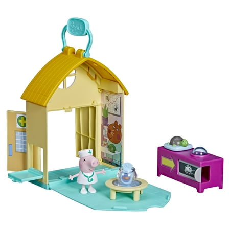 Peppa Pig Adventures Peppa Visits the Vet Fun Preschool Playset
