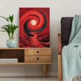 thumbnail image 5 of Impressionist Moon Wave Oil Painting Canvas Print Bar Decor, 5 of 8