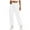 White, variant on LUOGENLI Female Casual Pants Womens Sweatpants Cargo Lined Baggy Athletic Jogger with Pockets024 Casual Trendy Pants Fall Outfits Casual Pants for Women Slim Fit White S