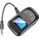 thumbnail image 1 of Transmisor y receptor Bluetooth visible Adaptador Bluetooth inalámbrico 3 en 1 con pantalla de visualización Adaptador de audio Bluetooth 5.0 de baja latencia para TV PC Coche Estéreo doméstico, 1 of 6