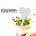 thumbnail image 4 of LYUMO 100PCS Colors Gardening Label Heart-shape Plant Label PVC Material Waterproof Durable, Label, 4 of 8