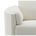 thumbnail image 6 of ACME Sagen Boucle Fabric Upholstered Swivel Glider Recliner in Beige, 6 of 11