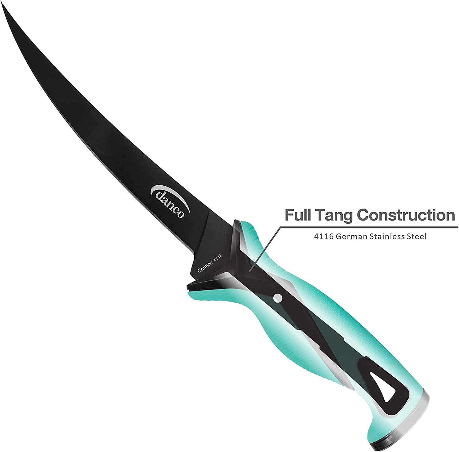 Danco Pro Series 3 Piece Knife Set - Seafoam