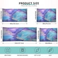 thumbnail image 3 of Coolnut Colorful Bubbles Plush Pillowcase, Luxury Soft King Pillow Case for Hair and Skin, Standard Size Pillow Covers with Zipper Closure, 21x54in #82 Home Decor Gifts, 3 of 7