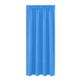 thumbnail image 2 of HCBY Solid Modern Blackout Thermal Window Curtains with Rod Pocket - 100%Polyester Fabric for Bedroom, Living Room or Kitchen(Blue,45"x38"), 2 of 6