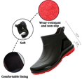 thumbnail image 3 of AUXDIQ Rain Boots Men Short Ankle Waterproof Rain Shoes Outdoor Garden Shoes, 3 of 6