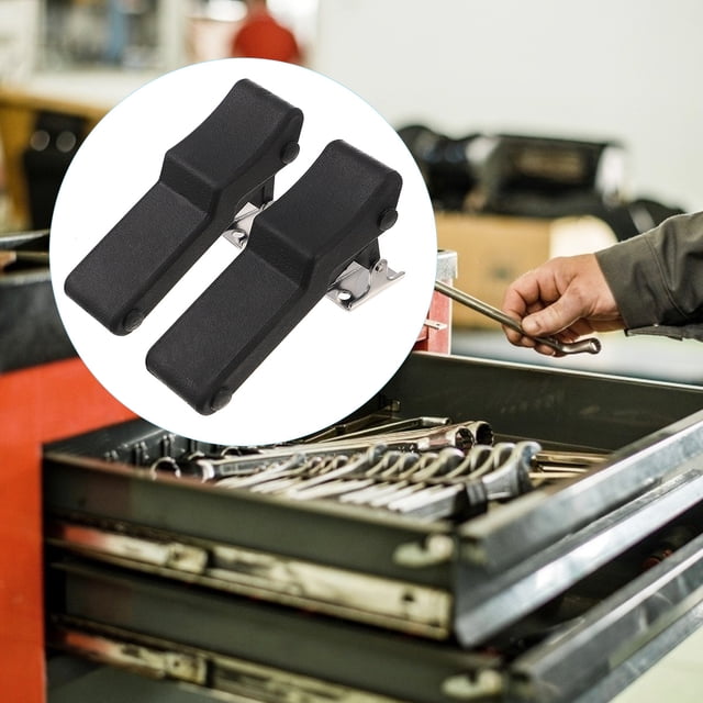COMPUKAS 2Ud Abrazadera De De Inoxidable Con Gancho Para Seguro