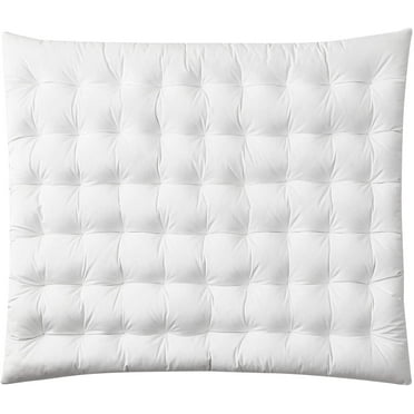 DormCo Rainha Cushion Tufted College Headboard - White Velvet