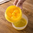 thumbnail image 1 of Separador de yema de huevo JAMW Amarillo 1 pieza con caja de almacenamiento, 1 of 5