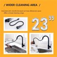 thumbnail image 5 of 1pc Kitchen Faucet with Pull Down Sprayer, Brushed Nickel High Arc Single Handle Kitchen Sink Faucet, Stainless Steel Commercial Modern Rv Faucets, 5 of 14