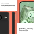 thumbnail image 4 of KOMI Silicone Case for Google Pixel 8 5G, Shockproof, DustProof - Black, 4 of 5
