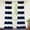 Black, variant on DriftAway Mia Stripe Room Darkening Grommet Unlined Window Curtains 2 Panels Each 52 Inch by 84 Inch Navy