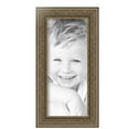thumbnail image 2 of ArtToFrames 6" x 14" Ornate Silver with Bead Picture Frame, 6x14 inch Silver Wood Poster Frame (WOM-5076), 4 Pack, 2 of 6