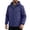 Purple, variant on FchengtaiS Men's Packable Rain Jackets Full Zip Up Hooded Windbreakers Lightweight Raincoats for Outdoor Sports