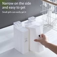 thumbnail image 4 of ziyahi Laundry Dispenser Sub Bottle Softener Multipurpose Container Bathroom White (with Sticker), 4 of 6