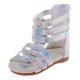 thumbnail image 2 of Zapatos de Muñeca Sandalias Romanas Baoblaze para Ropa de Muñecas American Doll 18 pulgadas Color plata, 2 of 8