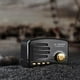 thumbnail image 5 of Mini radio vintage, receptor de tarjeta de soporte AM FM retro portátil, altavoz estéreo USB Bluetooth de bolsillo de onda corta con batería recargable, 5 of 5