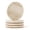 Beige, variant on Natural Travertine Marble Coasters Set of 4-4" Round Stone Drink Coasters, Non-Slip Cork Backing, Housewarming Gift, Wedding, Protect Tables from Stains & Scratches