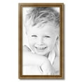 thumbnail image 2 of ArtToFrames 14x25 inch Gold with beads Picture Frame, Gold Wood Poster Frame (4139), 2 of 8