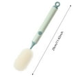 thumbnail image 3 of Long Handle Bottle Cleaning Brush Sponge Tool for Glasses Tumblers Efficient Household Dishwashing Scrubber, 3 of 4