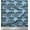 Oxford Blue, variant on Soimoi Cotton Duck Fabric Floral Mandala Print Fabric by The Yard 42 Inch Wide