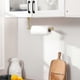 thumbnail image 4 of Kitchen Paper Towel Holder Brushed Brass For 11-inch Long Paper Towel Roll Wall Mount Dispenser Sus 304 Stainless Steel, 4 of 5
