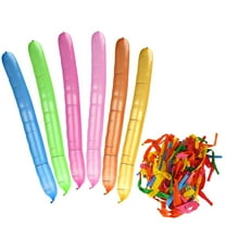 TAILTOSS 100Pcs Long Balloons Assorted Color For Kids Party And Playtime Decorations