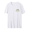 thumbnail image 5 of Womens Summer Tops Womens Long Sleeve Layering Tops Junior T Shirt Teen Girl Fashion Neck Long Sleeved Shirt Women T Shirts Casual Graphic Women Sleep Tee Shirts Blouses Work Ladies Linen XXL, 5 of 5