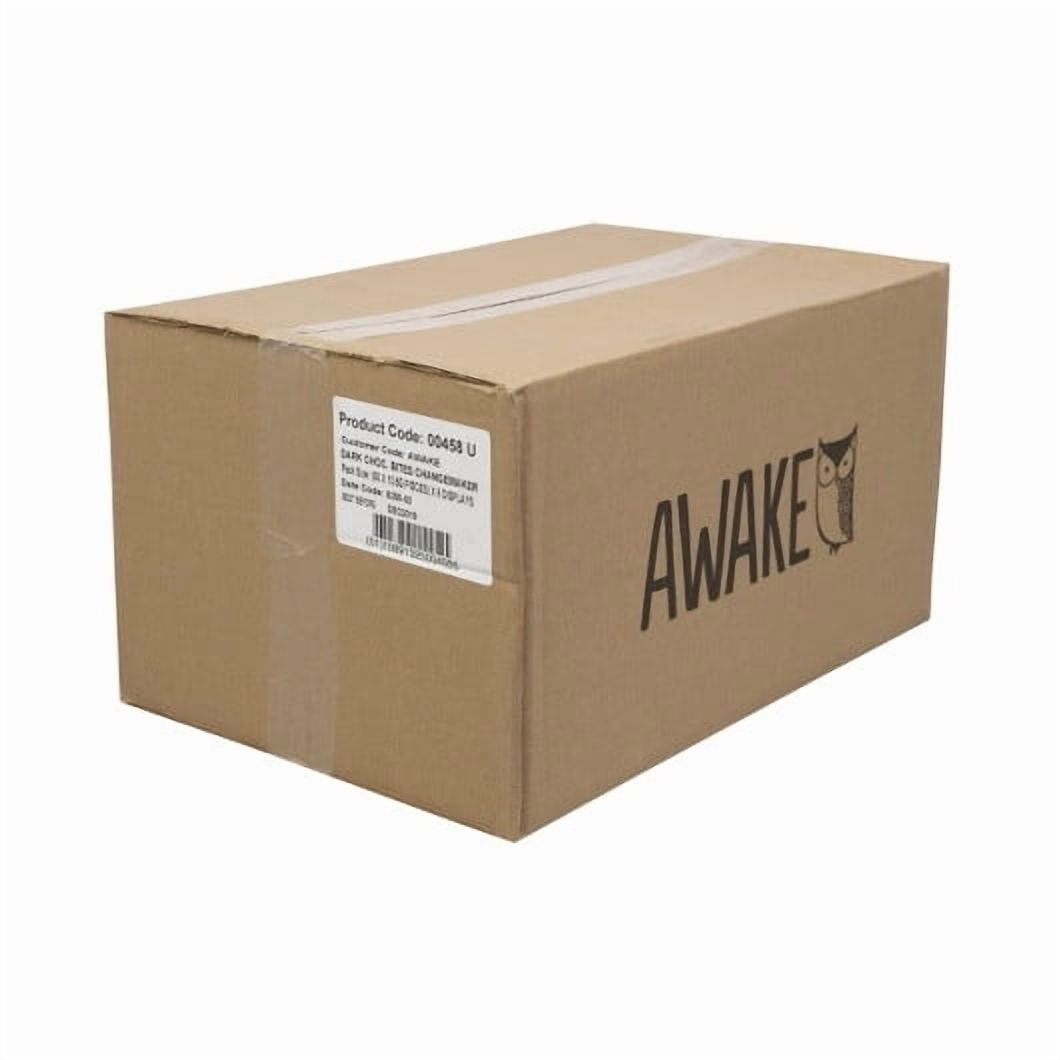 Awake Singles Caffeinated Dark Chocolate Bites, 0.48 Ounces, 300 Per Case