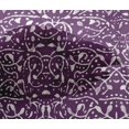 thumbnail image 5 of oneOone Viscose Chiffon Purple Fabric Abstract Block Dress Material Fabric Print Fabric By The Yard 42 Inch Wide, 5 of 5