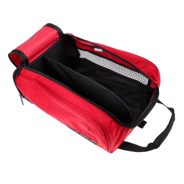 portátil transpirable gimnasio golf zapato viaje titular almacenamiento caso llevar bolso rojo Zulema Bolsa de zapatos de golf
