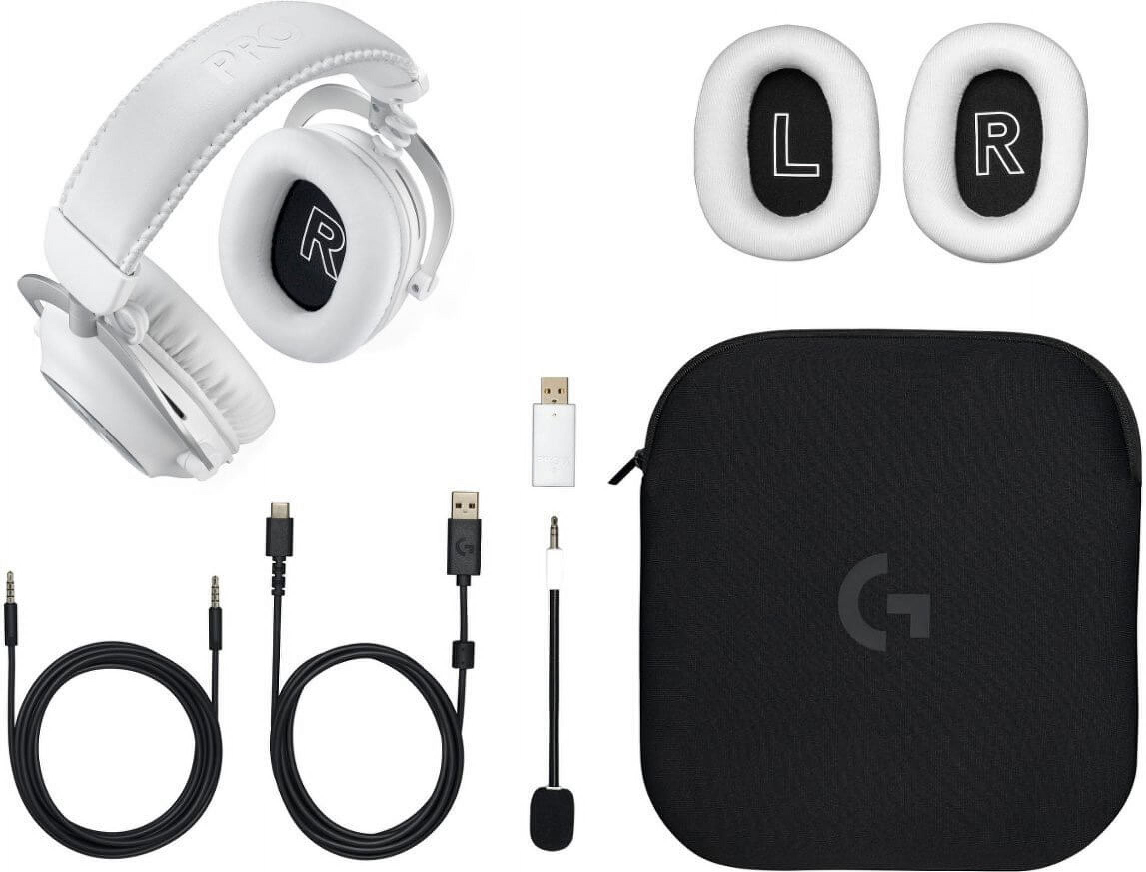 Logitech 981001268 Pro X 2 Lightspeed Gaming Headset - White