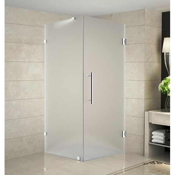 Aston Sen988f-32-10 Aquadica 32" Wide X 32" Deep X 72" High Frameless Hinged Shower
