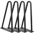 thumbnail image 1 of 4pcs Desk Leg Coffee Table Leg Metal Desk Leg End Coffee Table Leg Furniture Accessories, 1 of 7