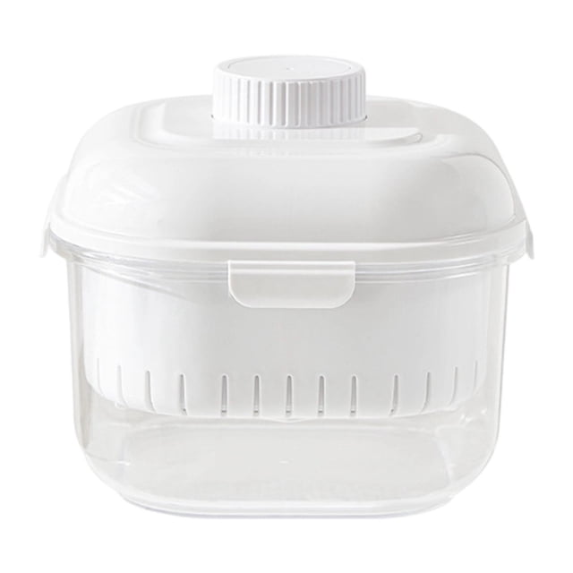 Yogurtera Filtro Colador de Yogur Separador de Suero Recipiente de Yogur Función de Filtrado de Leche en Material Pp y Acero Inoxidable Adecuado para la Elaboración de Yogur Queso Salsas