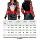 thumbnail image 2 of Suéter Suéter de punto de dibujos animados para mujer, suéter de Navidad con estampado de Papá Noel feo divertido de Navidad Cgtredaw Negro L para Mujer, 2 of 5