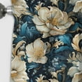 thumbnail image 4 of Designart "Imperial Paisley Flora" Damask Blackout Single Curtain Panel, 4 of 4