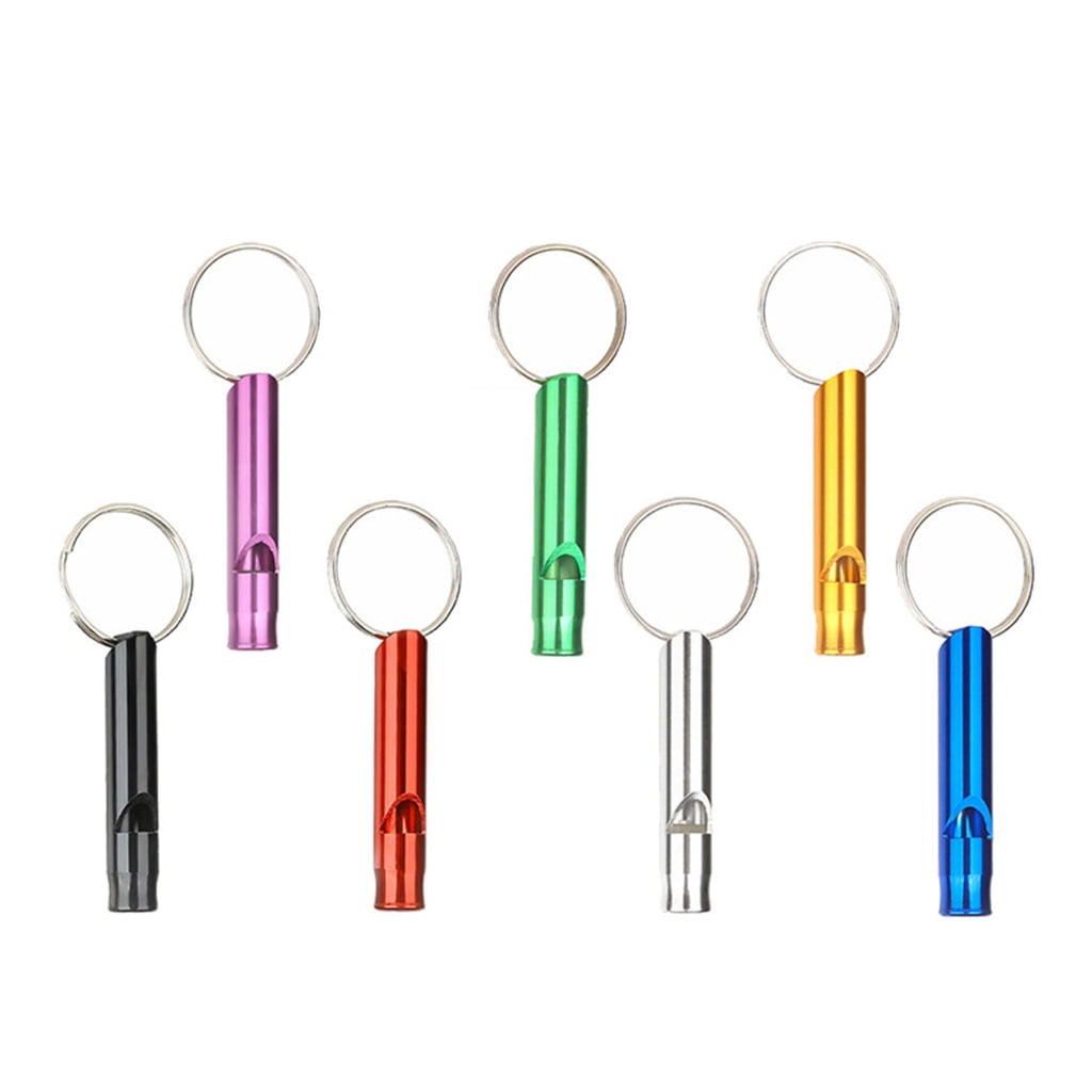 Rustproof Whistles Camping EmergenciesWhistles Survival Equipment Aluminum Alloy Whistles for Survival Lifesaving