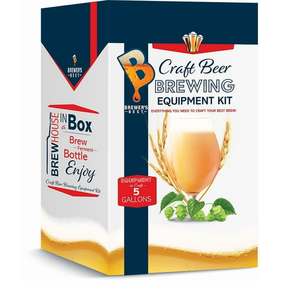 Brewer's Best Homebrewing Beer Making Equipment Kit