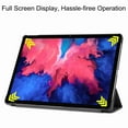 thumbnail image 5 of Dteck Lenovo Tab P11 Case 11 inch 2020 (Model: TB-J606F TB-J606X), Slim Lightweight Stand Folio Protective Hard Shell Case Smart Cover for 2020 Release Lenovo Tab P11 11", Black, 5 of 9