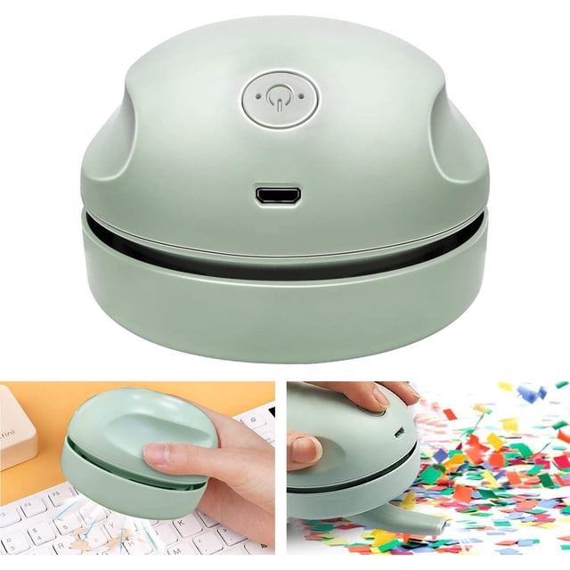 Aspirador de Escritorio Ormromra Mini Desmontable Alta Eficiencia