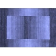 thumbnail image 1 of Ahgly Company Indoor Rectangle Abstract Blue Contemporary Area Rugs, 8' x 10', 1 of 4
