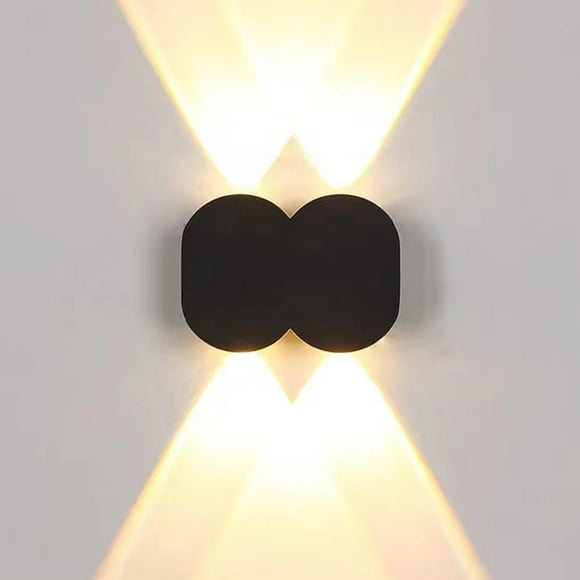 Lámpara de pared Contemporáneo BLESIY IP65 para Arriba Abajo Luces LED Luces Exteriores Metal para Jardín Exter 4W Aplique impermeable