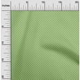thumbnail image 2 of oneOone Silk Tabby Pear Green Fabric Geometrical Craft Projects Decor Fabric Printed By The Yard 42 Inch Wide, 2 of 5