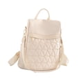 thumbnail image 4 of Mochila Bolso Casual Portátil Bolsa de Transporte Cierre de Cremallera Bolsa de Trabajo Gran Capacidad Beige, 4 of 9