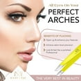thumbnail image 2 of Majestic Bombay Pointy Slanted Tweezers for Women Sharp Tweezers for Hair Removal, Yellow, 2 Pack, 2 of 8