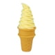 thumbnail image 2 of Comida de juguete falsa, postre de simulación para decoración de pasteles, helado artificial Amarillo, 2 of 9