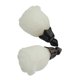 thumbnail image 3 of Stylish Bodhi Root Tulip Pendant for Keychain Making 2Pcs DIY Charms, 3 of 5