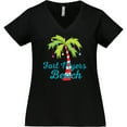 thumbnail image 3 of Inktastic Fort Myers Beach Florida Christmas Vacation Women's Plus Size V-Neck T-Shirt, 3 of 5