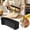 Black, variant on Fruit Slicer With Removable Base Durable Banana Cutter For Strawberry Grape Vegetable Kitchen Gadget(Black-26.5Cm)